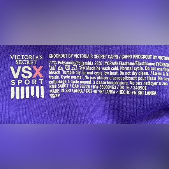 Victoria’s Secret Knoockout Leggings Size Extra Small - Picture 8 of 8
